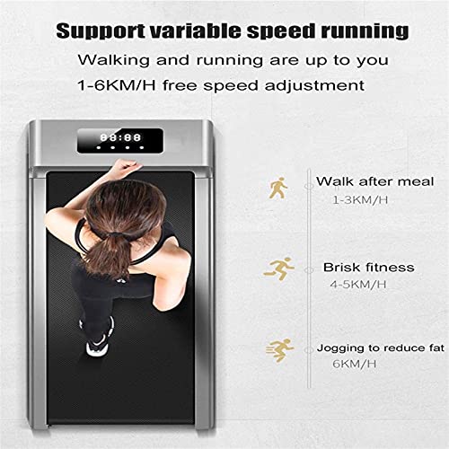 Image of Treadmills for Home Weight Capacity Silent Treadmill Folding Shock Running Multifunctional Simple Folding Walker for Indoor Gym Fitness Workout Men and Women