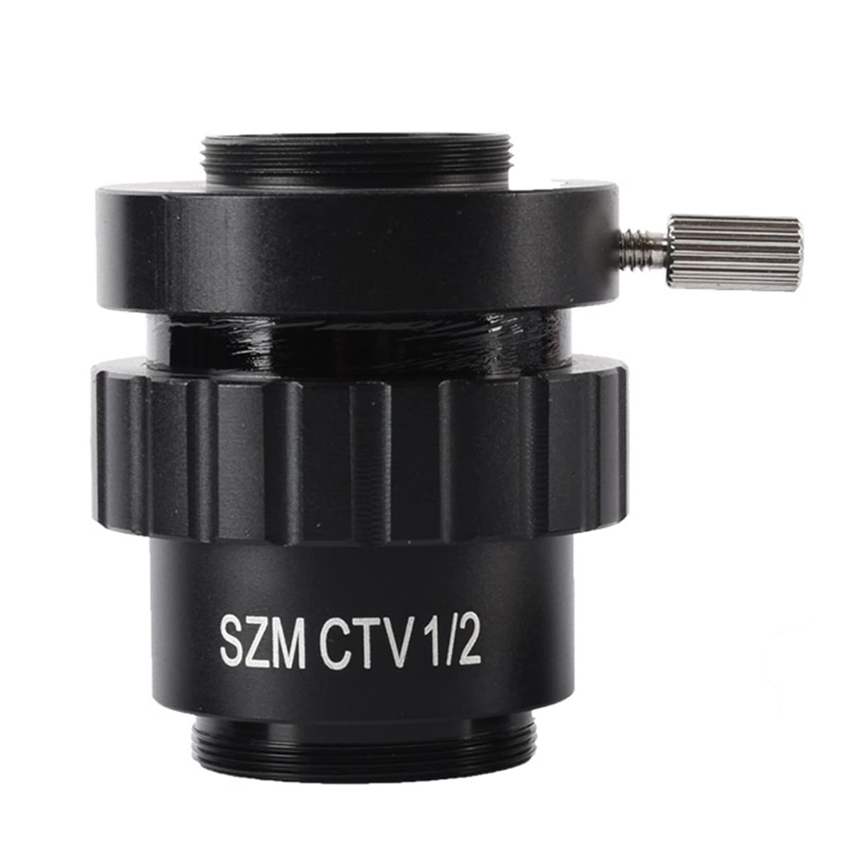 SePKUS Accesorios para Microscopios 1/2 Ctv Interfaz de Montaje C-Mount C-Mount C-Microscopio trinocular Adaptadores de microscopios de Interfaz de cámara de 25 mm Durabilidad Y Rendimiento Confiable