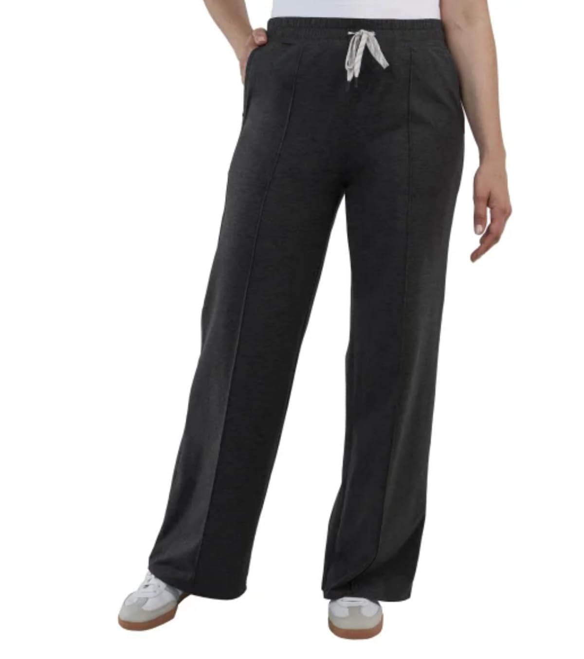 Kirkland Signature Womens Moisture Wicking Lightweight Pintuck Pant