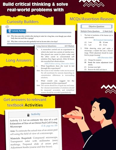 Image of CBSE Class 9 Science Book, Based on New NCERT Textbook inchExploration inch for 2026-27 Edition, Competency-Based, Case-Based & HOTS Questions, Experiential Learning