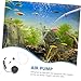 DOITOOL 1 Set Fish Tank Oxygen Pump Small Pump Portable Oxygen Pump Check Valves