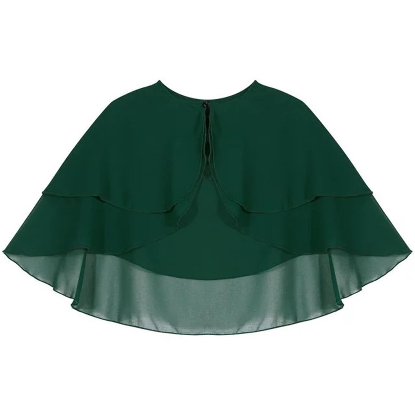 Gasa novia chal capas chaqueta accesorios de boda noche baile negro Estola De Mujer