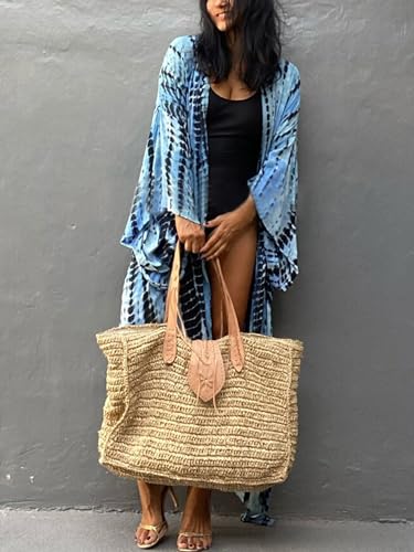 Image of Kaftan Dresses for Women Plus Size Summer Beach Dress with Print and Swim Cover Ups