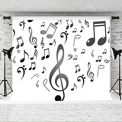 Fondo Fotográfico EOA 5x3 pies con Nota Musical miniatura 3