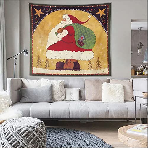 Couverture murale de Noël suspendue grand format 152 cm