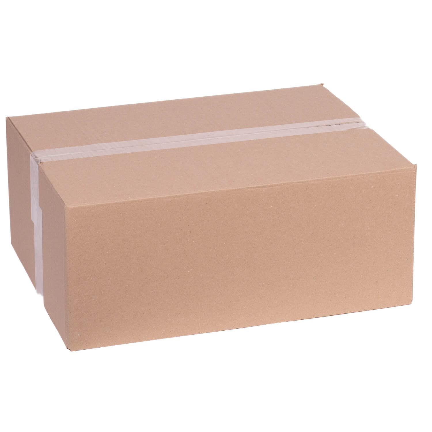 smiley pack 100 Stück Faltkartons 450 x 350 x 180 mm braun Versandkarton Verpackungskartons 45 x 35 x 18 cm aus Wellpappe 1 wellig Karton Pappkarton Versandbox Paket Päckchen