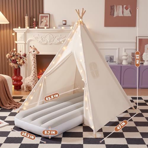 wilwolfer 6 Pack Kids Teepee Tents