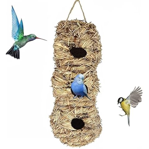 Hanging Grass Birdhouses Cover