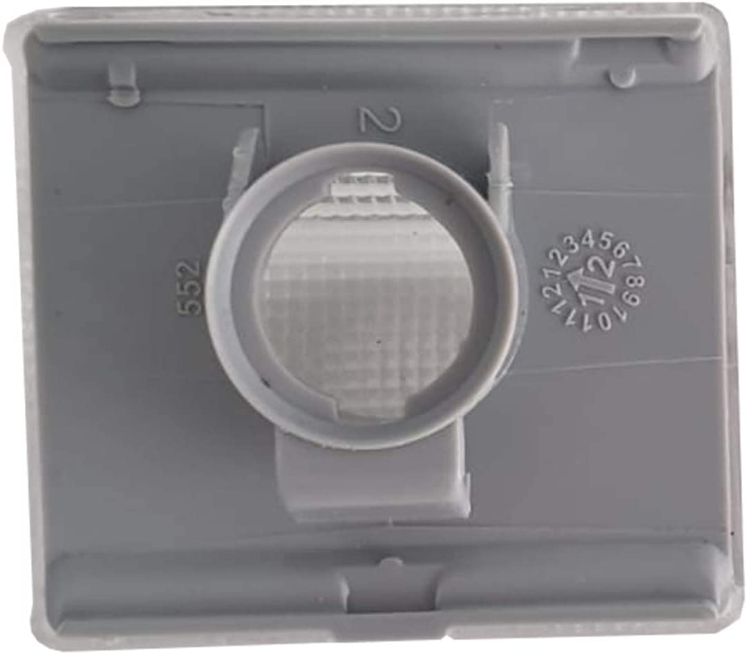 Renovateur Phare Voiture 2 Clignotants Latéraux ESC Auto Parts - Blanc - Compatibles Renault Clio 2 (2001-2006) Enjoliveur 16 Pouce