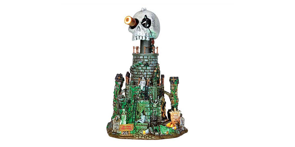 Lemax 45672 Mt. Gloom Observatory Spooky Town Building Halloween Decor