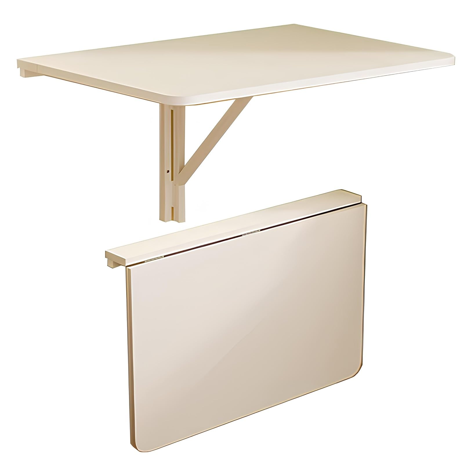 Table de salle à manger de cuisine pliante et bureau flottant pour studio moderne