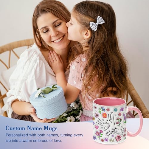 Taza de cerámica personalizada para mamá 11 oz miniatura 2