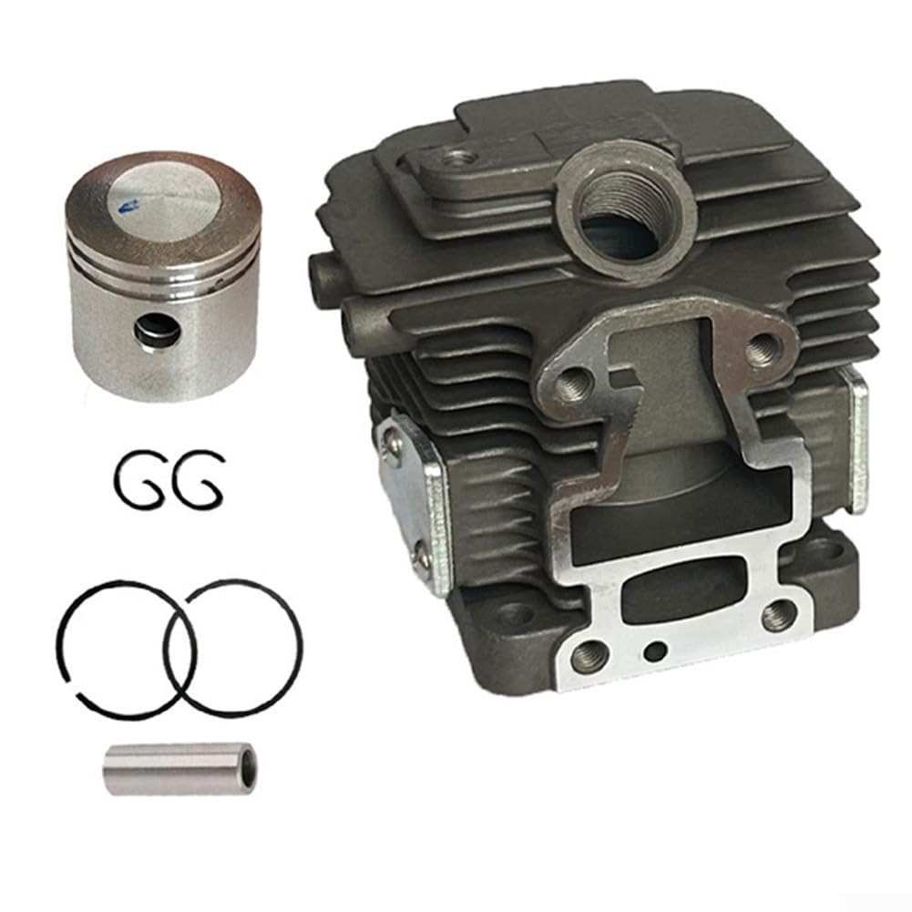 Gruppo cilindro per motore Kawasaki TJ23V | Parte di ricambio 11005-0646| Compatibile con kit cilindro TJ23 | Struttura in acciaio per riparazione tosaerba (B)