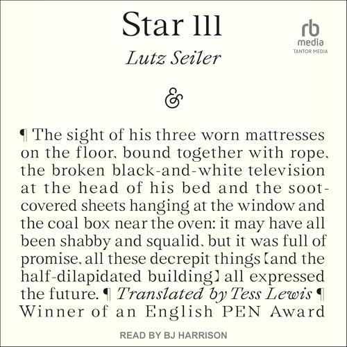 Star 111 -- Lutz Seiler, Tess Lewis - translator episode artwork