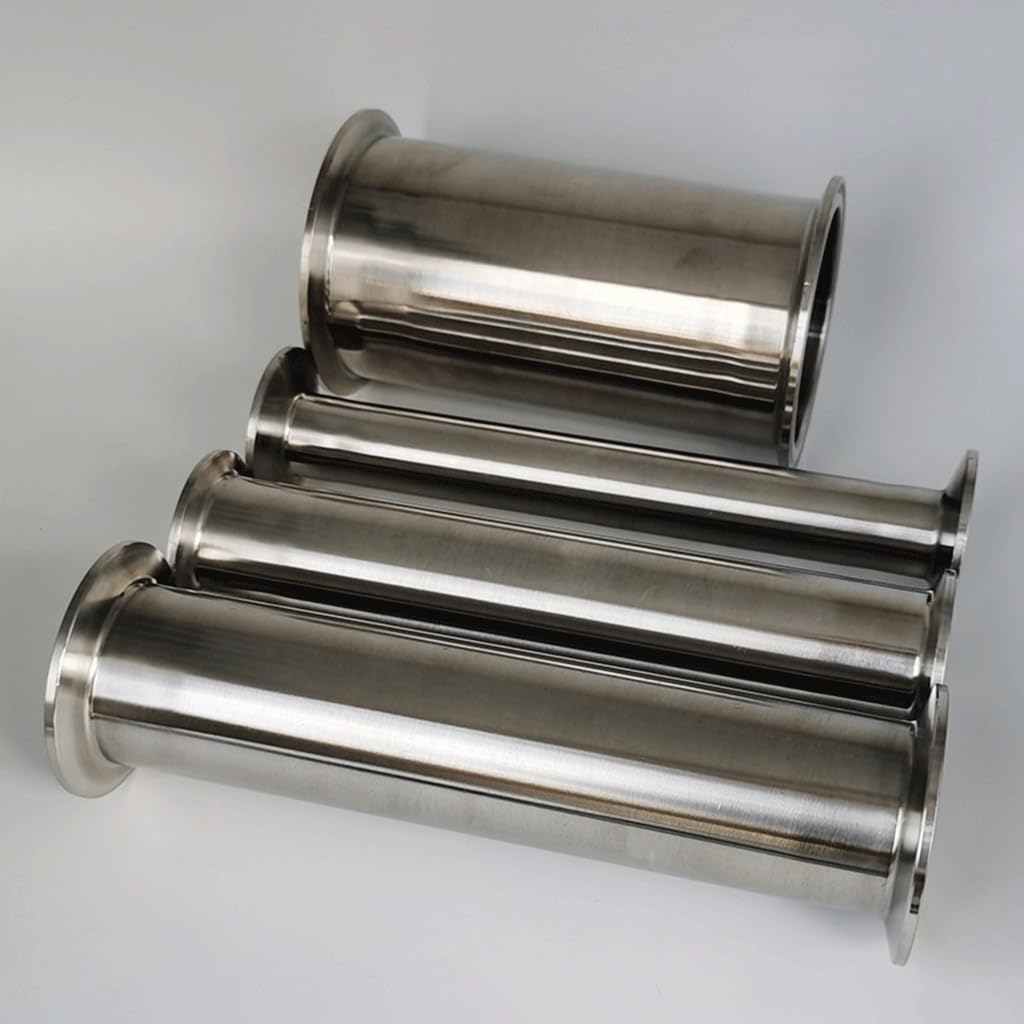 Złączka rurowa Tri Clamp Sanitary Spool Tube Sanitary Stainless Steel Pipe Connector Długość 400mm, do projektów DIY Rura ze stali nierdzewnej 304(OD102 X Ferrule119)