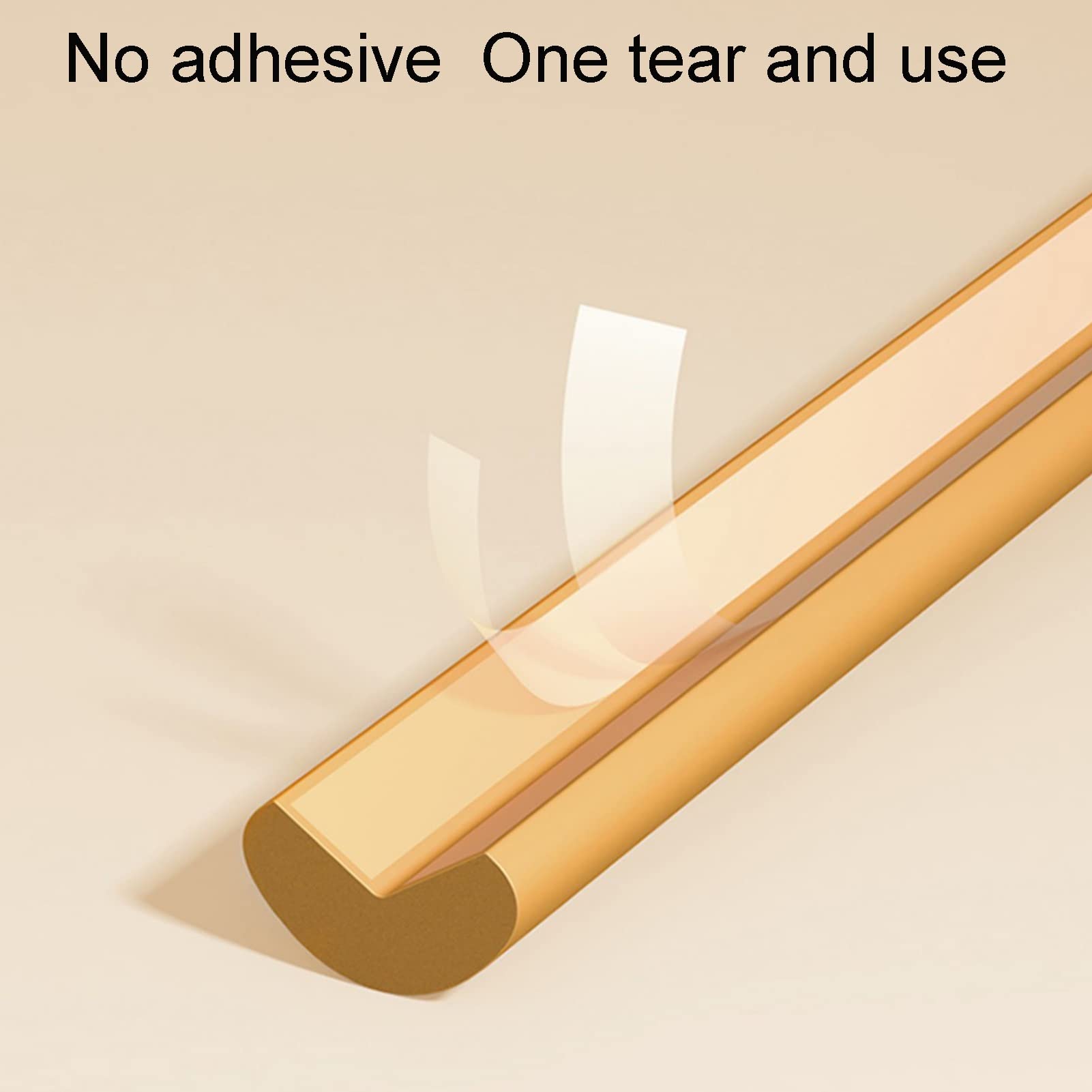 Bordure de Protection, Coussin en Mousse de sécurité Lisse de 6,5 Pieds, Bande de Bordure de Meubles autocollante pour Bureau à Domicile (Greena 3 m)