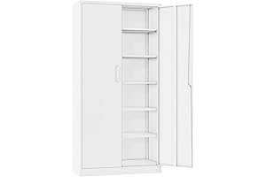 SISESOL White Metal Cabinet Doors Only
