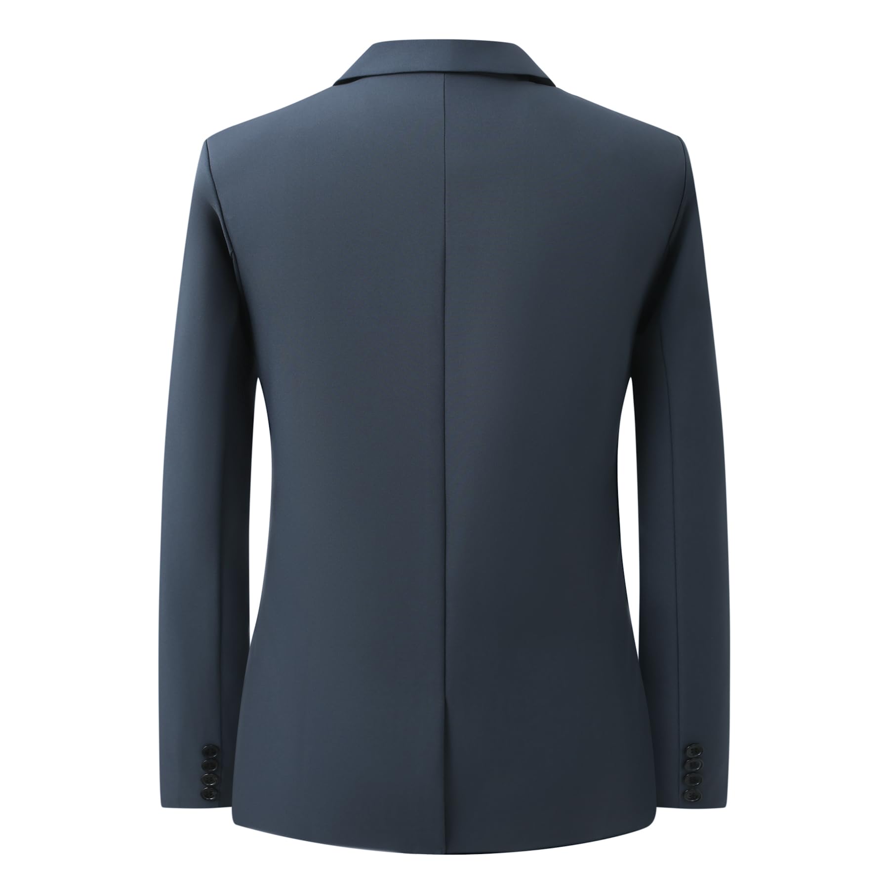 YFFUSHI Blazer Chaqueta Hombre Regular Fit Casual 1 Botón Solapas de Muesca Suave para Boda Uso Diario