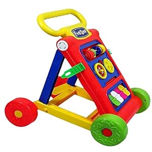 Goyal’s My First Step Baby Activity Walker, 6 Months -1.5 Year (Red)