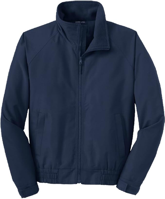 Joe's USA Mens Lightweight Fleece Lined Jackets in Regular, Big