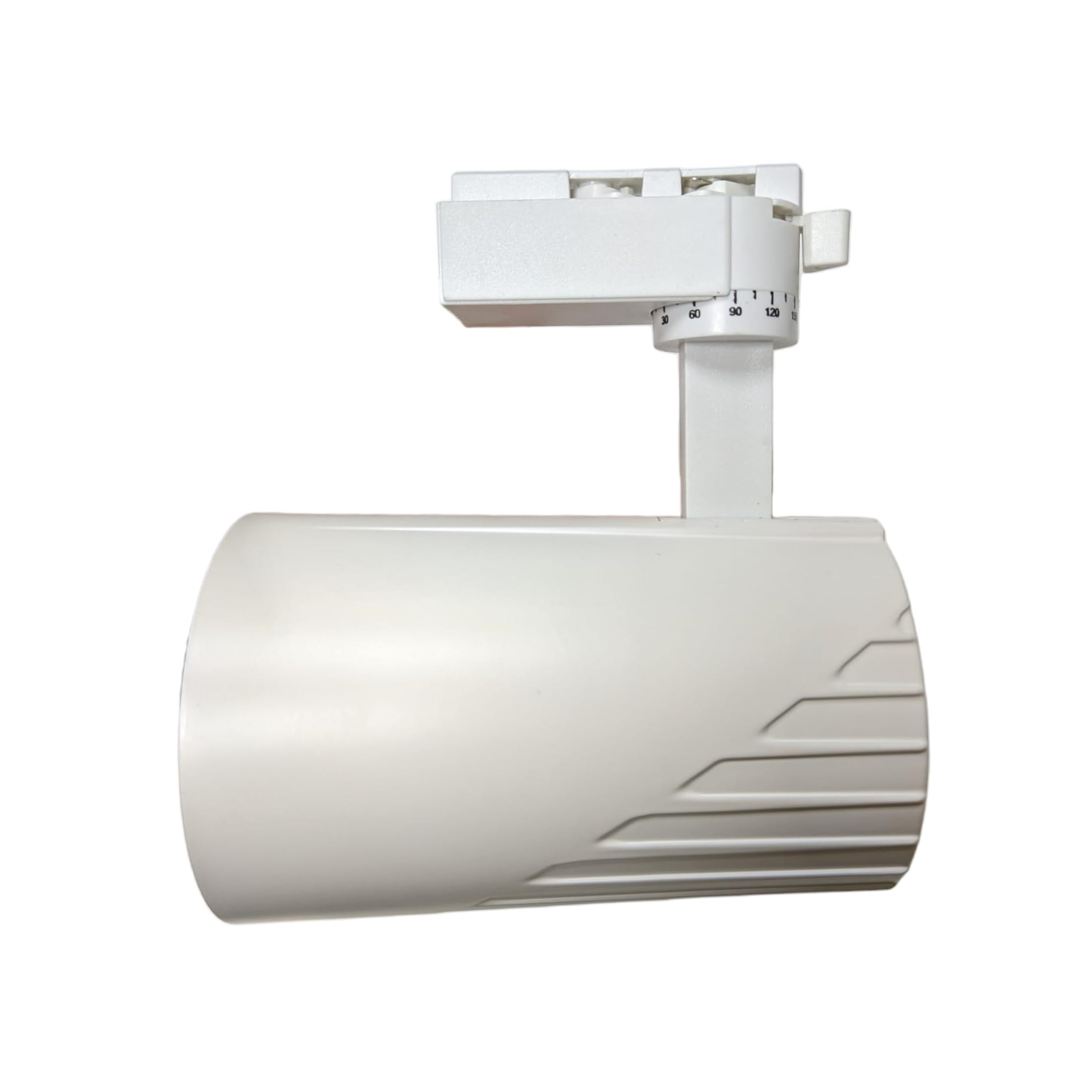 Jandei - Pack x5 Foco Techo Led Carril 30W, Blanco Neutro 4200K, 3000 Lúmenes, 185V-265V AC Monofásico, Aluminio Vestidor, Escaparate, Tienda, Oficina. (Blanco)