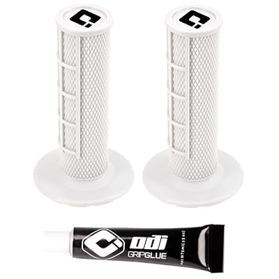 ODI Dirtbike Grips MX مجموعة قبضة نصف الهراء مع الغراء اختر لونك
