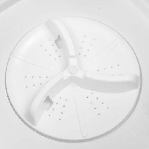 Miniatura 4 de Mini lavadora portátil de 12 litros, lavadora plegable y secadora giratoria con cesta de drenaje, lavadora eléctrica plegable para apartamentos,