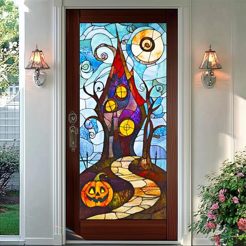 Vinilo Decorativo para Ventana con Diseño Halloween 39.3 x 17.7 in miniatura 6