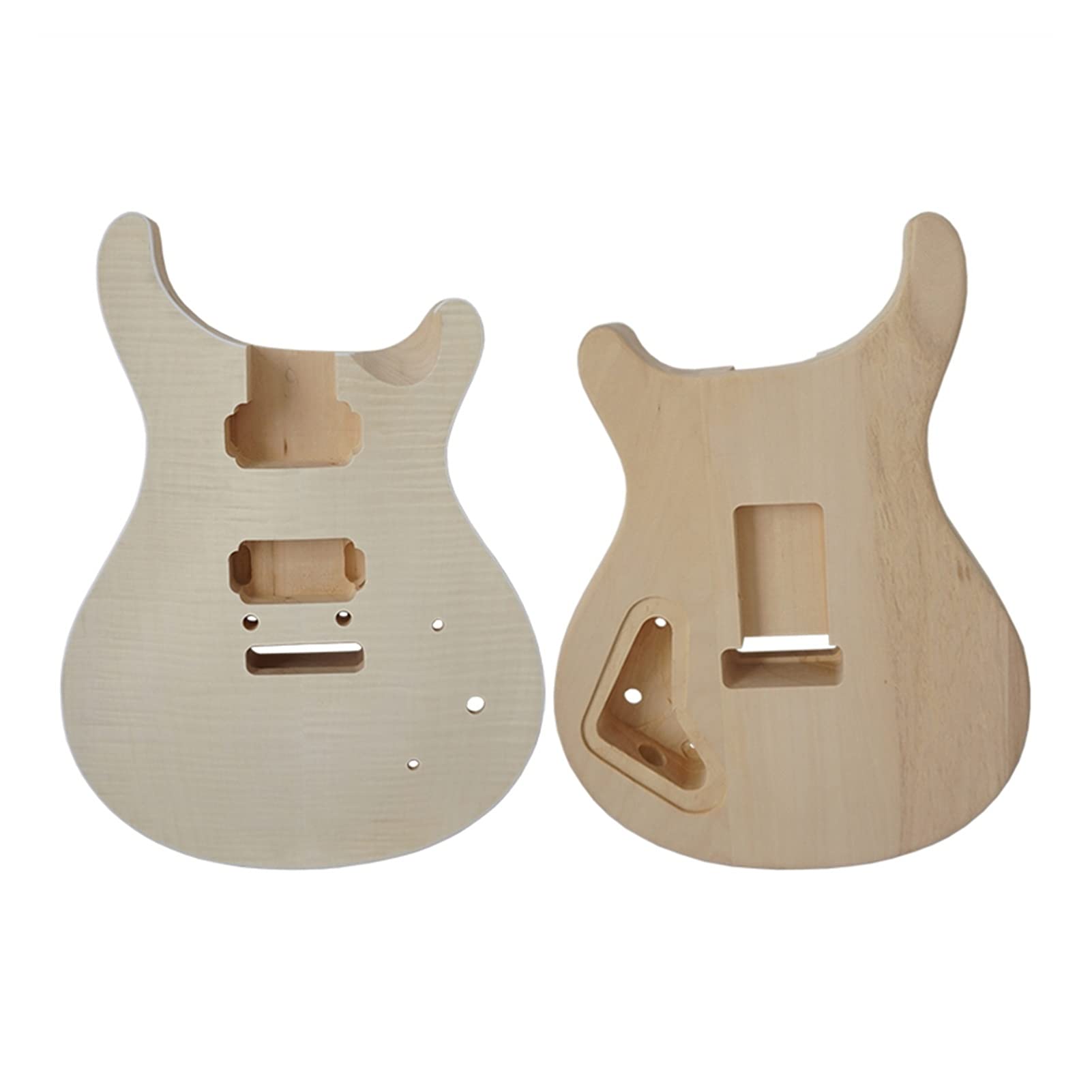 Kit Chitarra incompiuto Incompiuto PRS. Kit per Chitarra Elettrica Kit Basswood Body Strumenzio Musicale Chitarra con Tutti I Residui Corpo della Chitarra Fatta a Mano (Color : EK010)