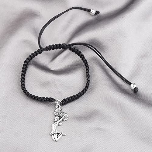 MAOFAED Cheer Gift Cheerleader Gift Cheer Bracelet Cheer Jewelry Gift for Her3