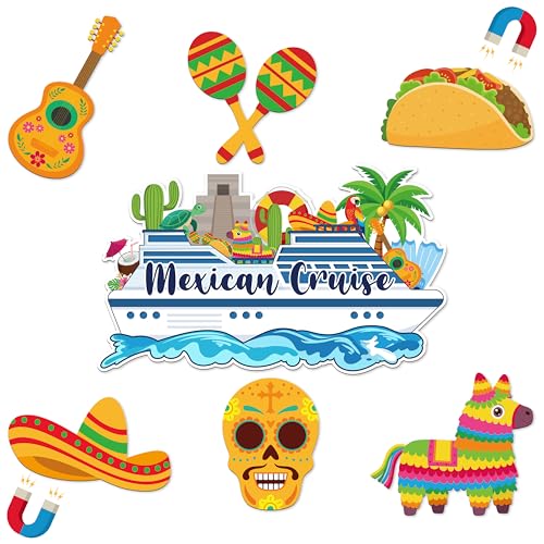 Imanes decorativos México 7 piezas JAPBOR miniatura 1