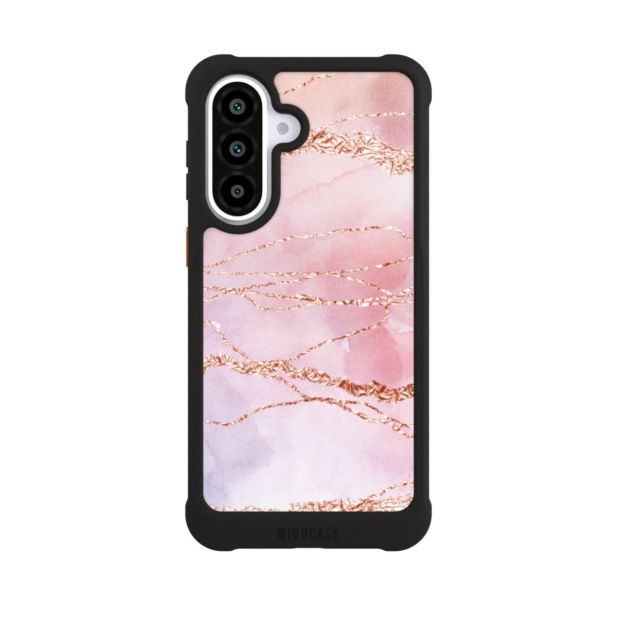 Custodia per Samsung Galaxy A57 5G Glitter Look Marmo pink