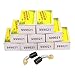 Aexit 10 Pairs Mounts & Accessories 30x12x7x5mm Carbon Brushes Power Tool for Electric Hammer Accessories Drill Motor
