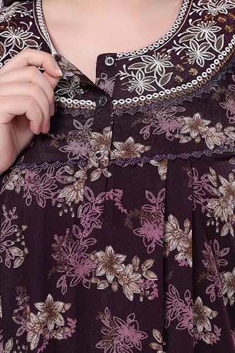 Image of Soulemo Women's Printed Alpine Nighty 1657