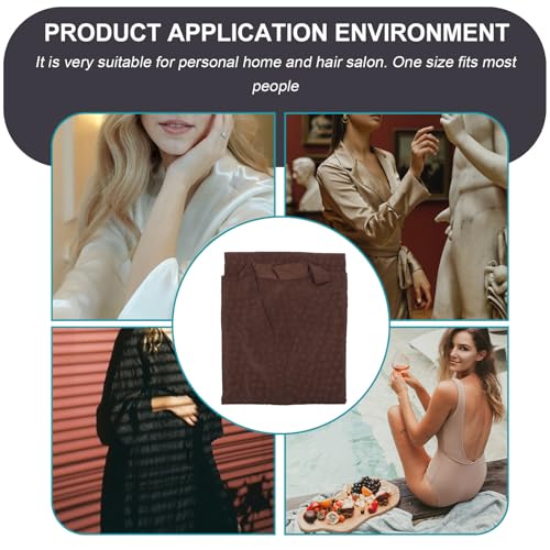 Capa para Cliente de Salón, Bata para Corte de Cabello con Ajuste, Impermeable y Ligera, Transpirable para Barbería, Peinado, Teñido y Estilismo miniatura 3