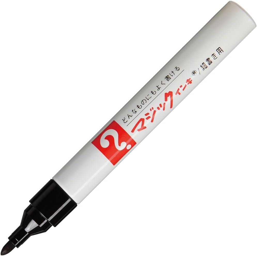Teranishi Chemical permanent marker magic ink No.500 M500-T1-50P black 50 pcs set