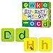 26 Pairs Double-Sided Erasable Lowercase and Capital Letter Matching Game,Alphabet Flash Cards (Each Measures 2.2” X 2.2”)
