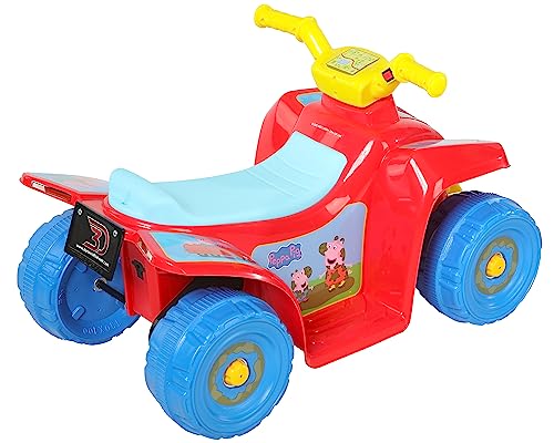Image of Dynacraft Peppa Pig 6-Volt Unisex Kids Ride-on for Age 1.5-3 Years