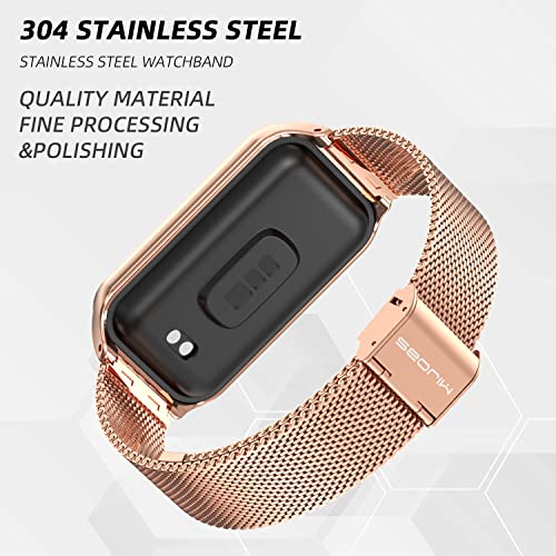 Image of Strap for Amazfit Band 7 Metal Replacement Strap Wristband Watch Strap Compatible with Amazfit 7 Fitness Tracker smartwatch