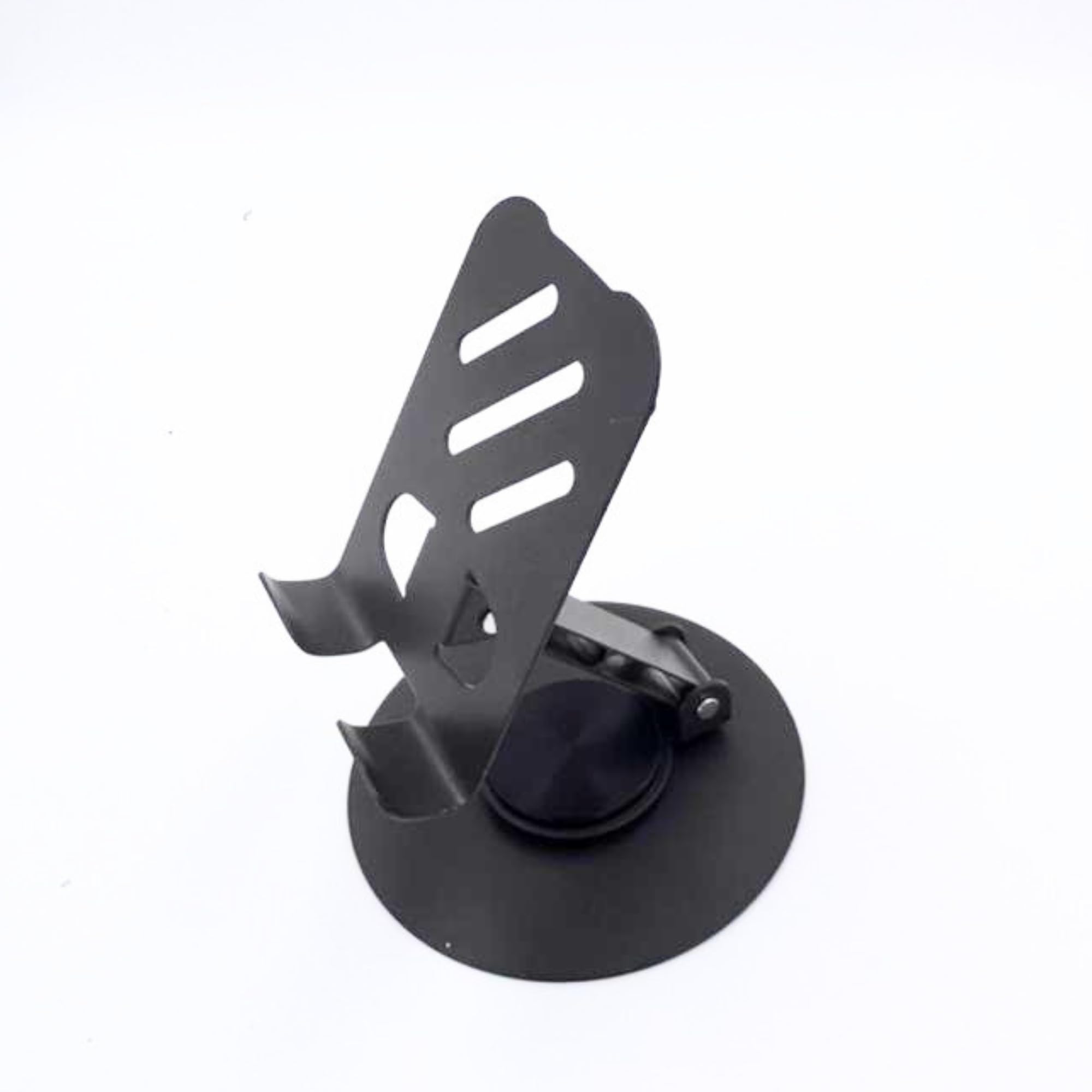 360° Rotatable & Foldable Mobile Phone Stand – Metallic, Adjustable Height & Angle, Universal Holder for Smartphones & Tablets (Grey)-image-48