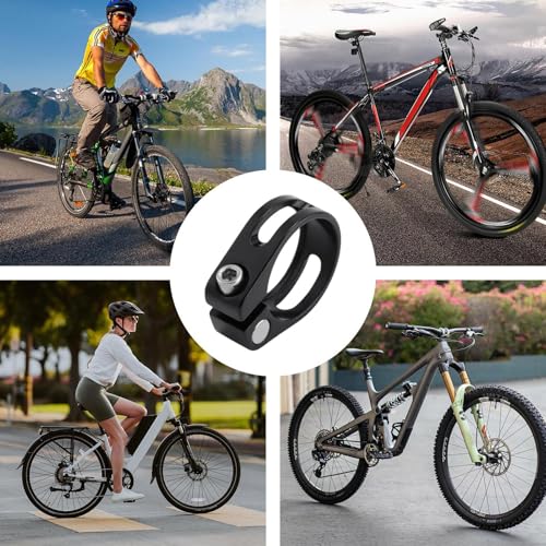 Fahrradsattelklemme - Fahrradsattelklemmen | 34,9 mm Sattelstützenklemme aus Aluminiumlegierung | Sattelrohrklemmen für Fahrräder | Hohe Härte | Fahrradzubehör für Mountainbikes