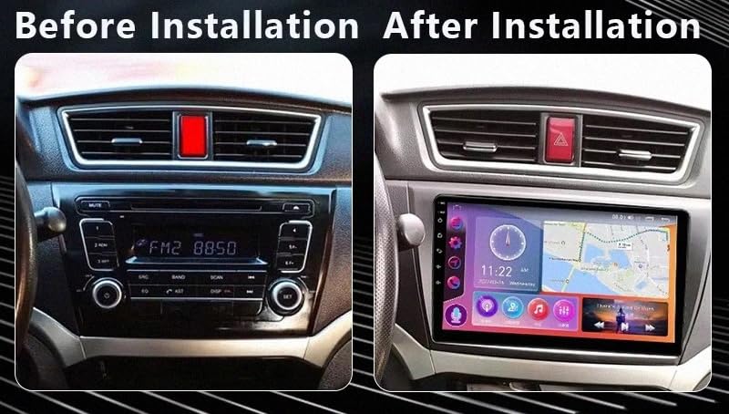 Radio coche 2 DIN Carplay para Great Wall Voleex C30 2015-2019, pantalla táctil 4G+64G 2