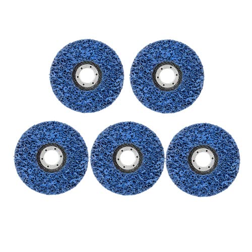 5 ruedas abrasivas de carburo de silicio de 4 x 58 pulgadas, alta dureza para amoladora angular, limpiar, quitar pintura de óxido, para madera,