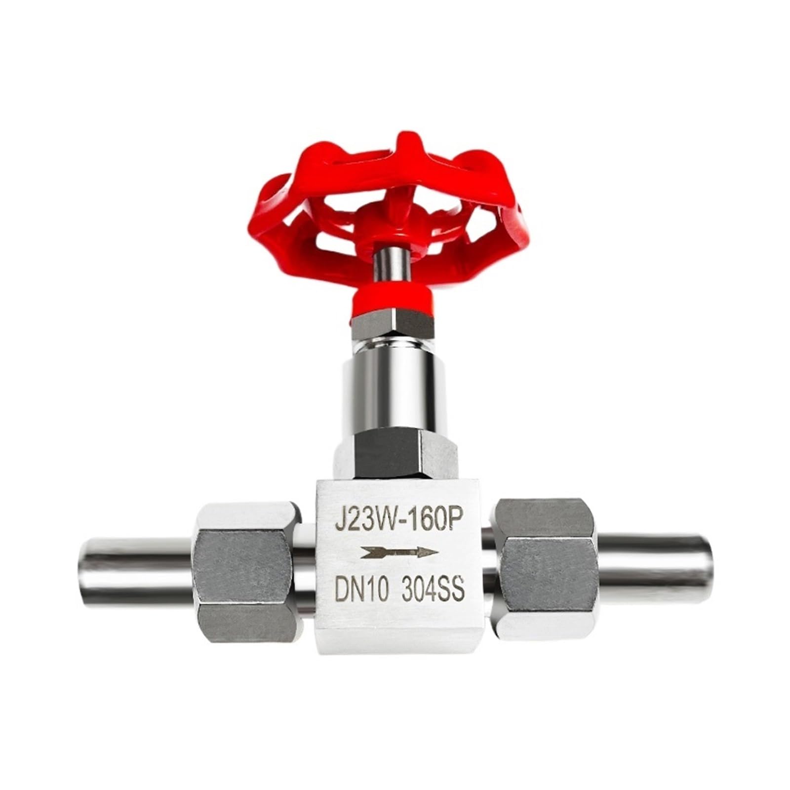 Absperrventil Edelstahl Hochdruck Globe Ventil J23W-160P 1/4 "3/8" 1/2 "Geschweißte Nadel Ventil(DN15)
