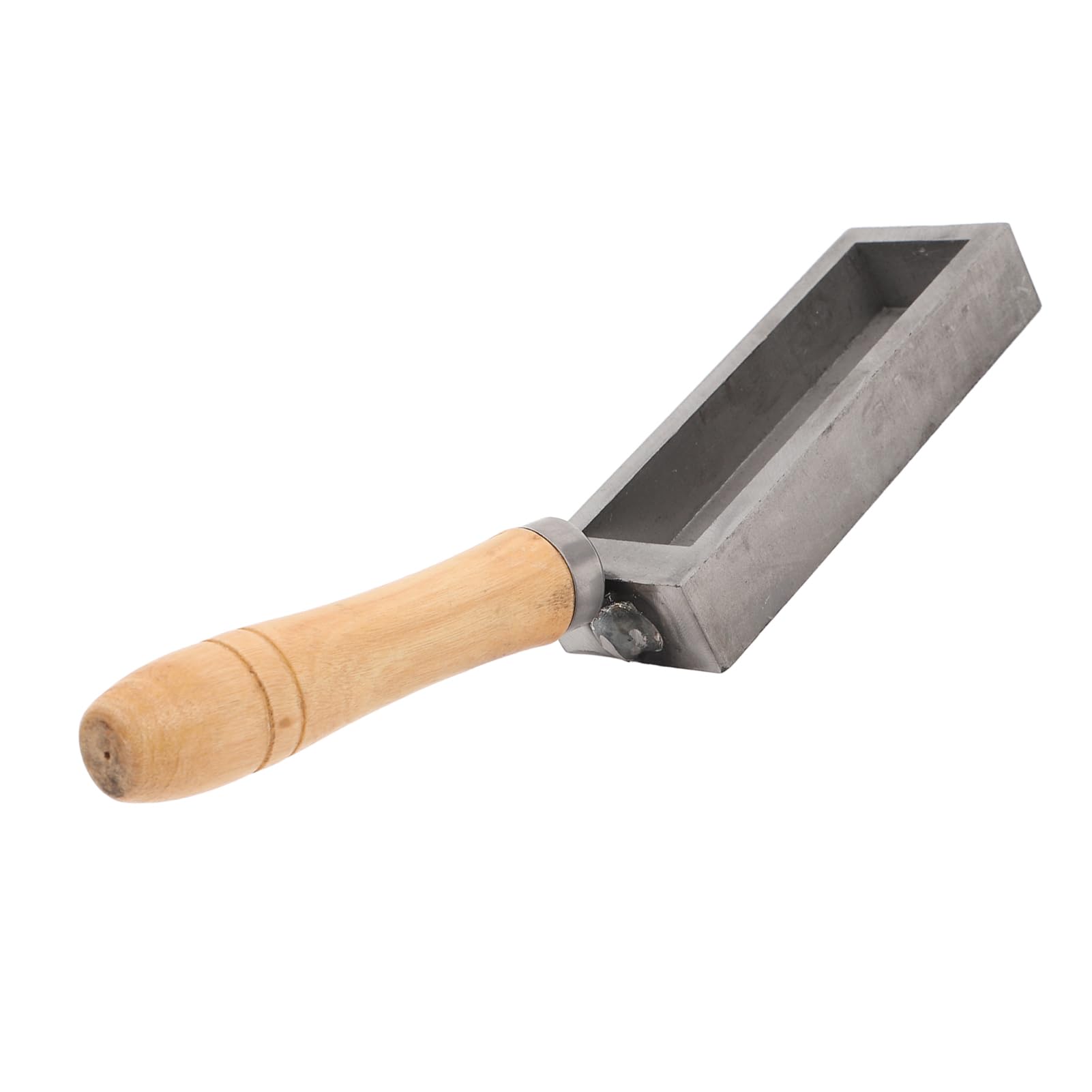 Gusseisen-Barrenform, Goldbarren-Gussform, Gold-Silber-Graphit-Barrenform, Tiegel, 4 Zoll, Tragbare Ölrille, Goldbarren-Gusseisen-Barrenform für DIY-Formenherstellungswerkzeuge Zum Schmelzen