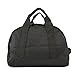 Dalix 12'' Mini Two Tone Duffle Bag (Black) Small