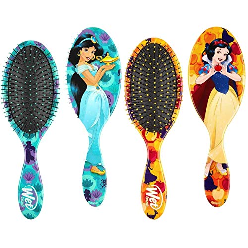Wet Brush Original Detangler Disney Princess Collection Bundle. (Jasmine - Snow White)