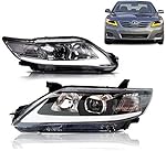 MOSTPLUS Headlight LED DRL Headlights lamp Compatible for 2010-2011 Toyota Camry