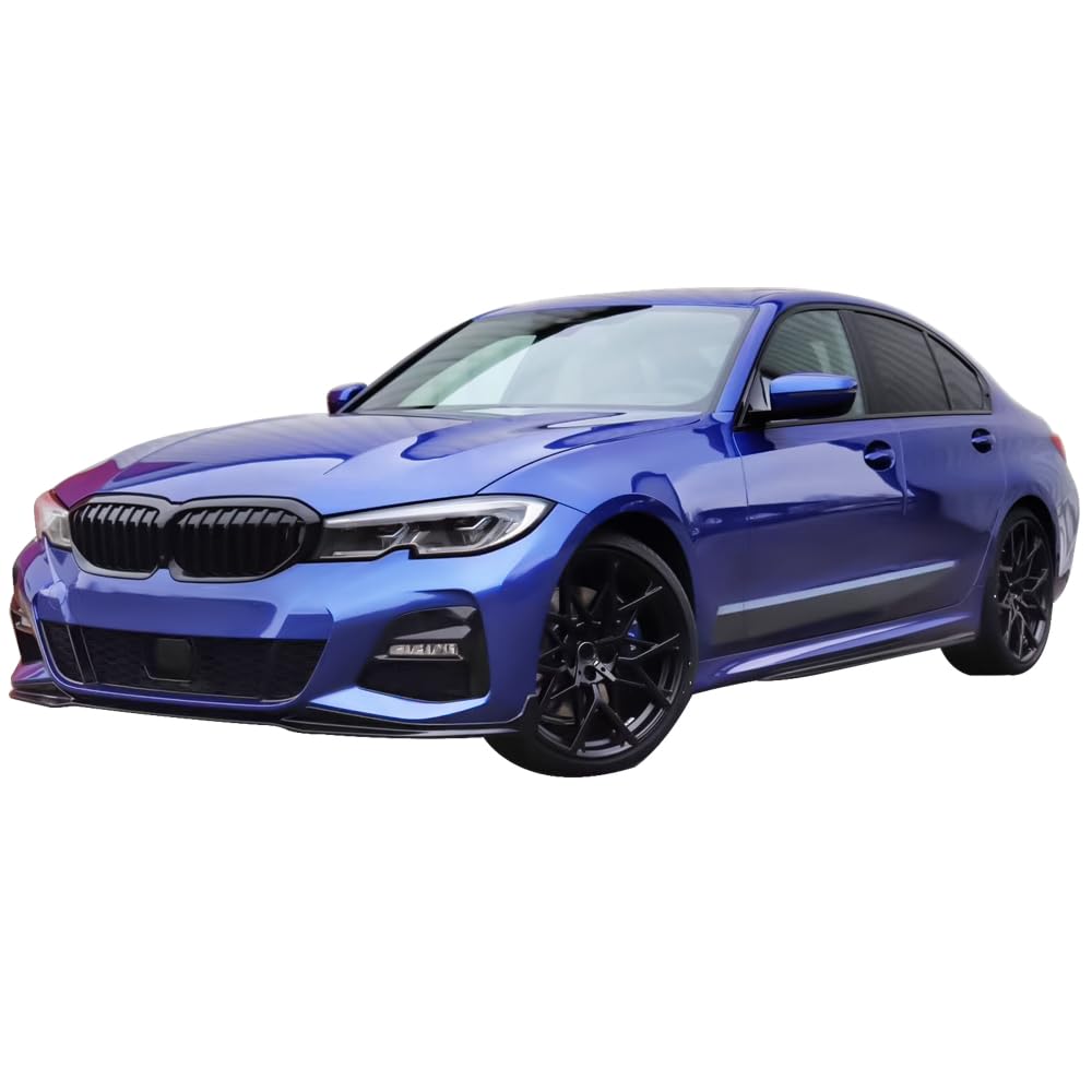 Amazon | 2019-2025 BMW G20 M-Sport バンパーサイドスカート 2PC ABS