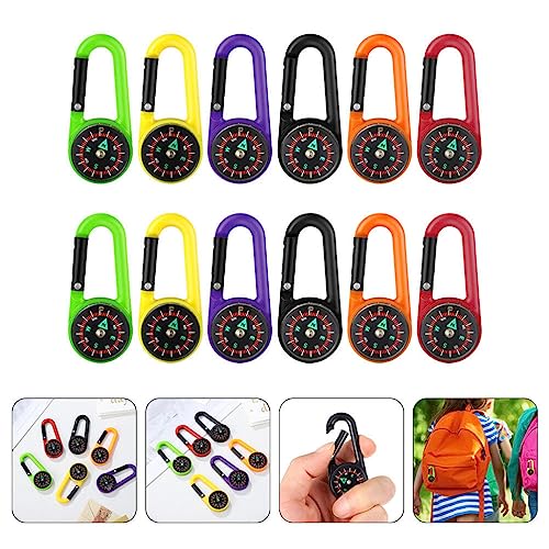 Brújula con Mosquetón Sosoport Set 12 Piezas Camping miniatura 5